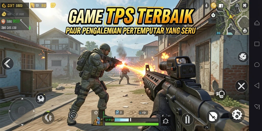 Gameplay seru dalam pertempuran TPS di CEPAT88.