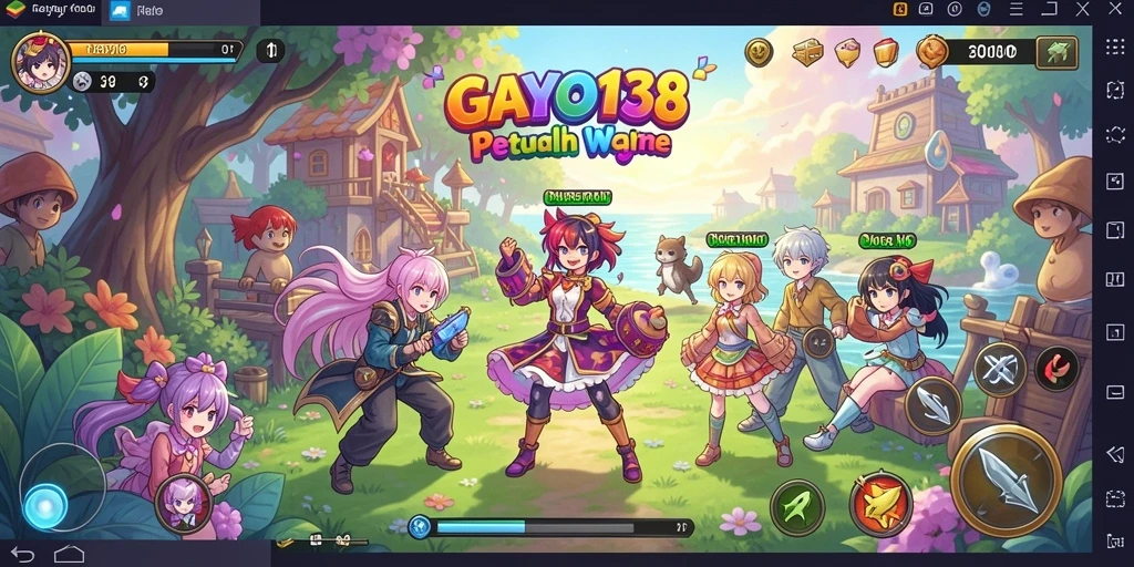 Tampilan visual menakjubkan dalam gameplay GAYO138.