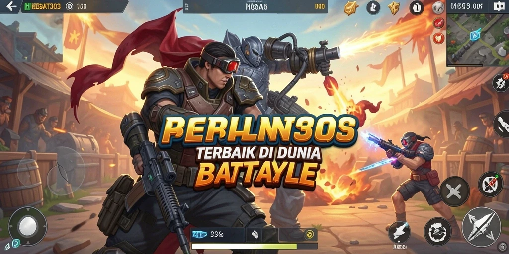 Tampilan aksi seru dalam pertempuran HEBAT303.