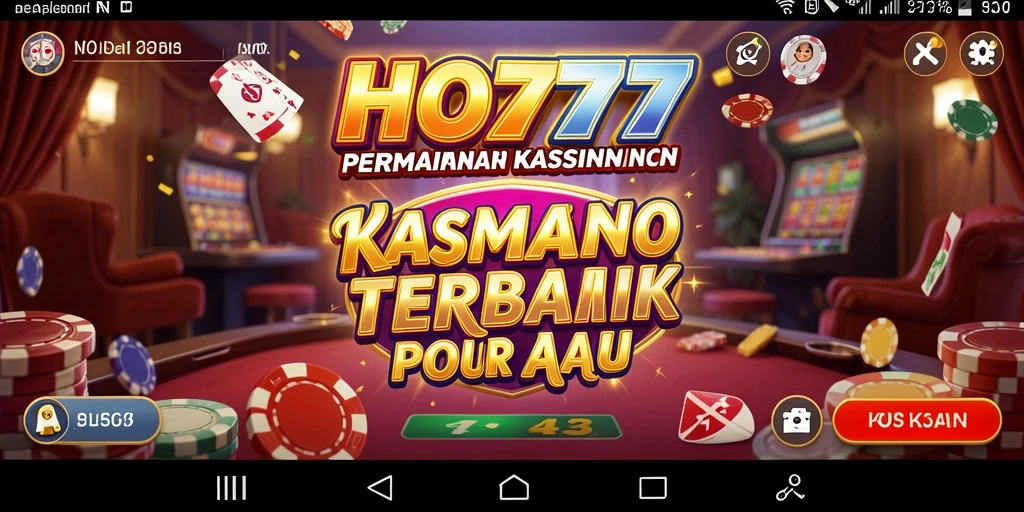 Tampilan screenshot HO777 menunjukkan gameplay Kasino yang menarik dan interaktif.