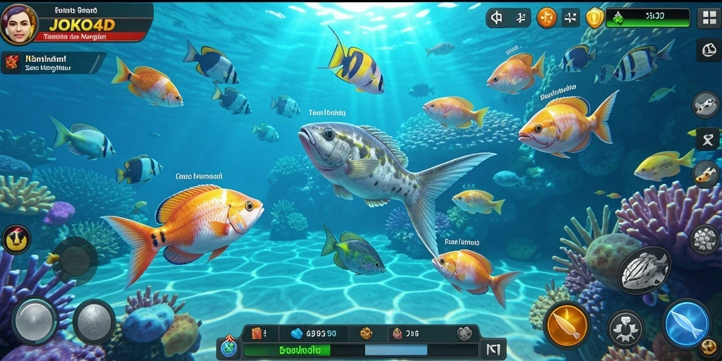 Gameplay seru menembak ikan di JOKO4D.