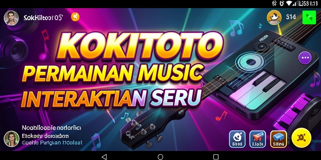 Screenshot gameplay KOKITOTO yang menarik dan interaktif.