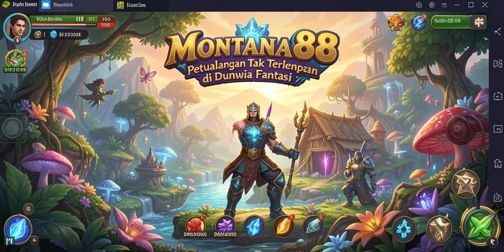 Tampilan gameplay seru dari MONTANA88 yang mengajak petualangan mendebarkan.