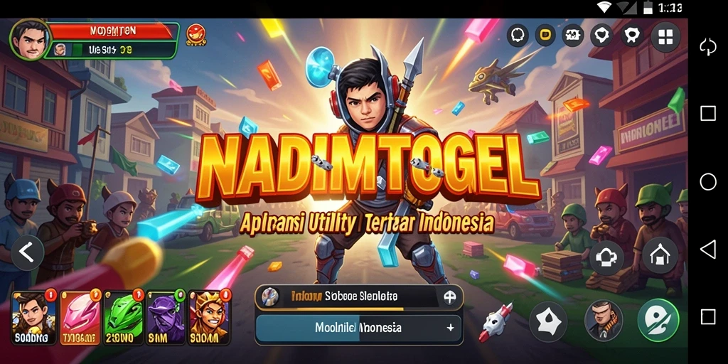 Tampilan intuitif dan fitur praktis dari NADIMTOGEL.