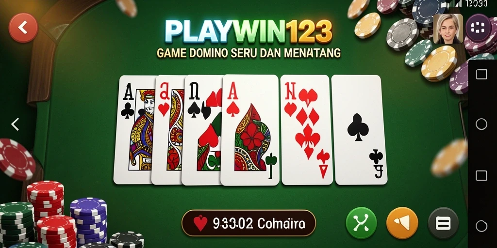 Tampilan gameplay yang menegangkan dan seru dalam PLAYWIN123.