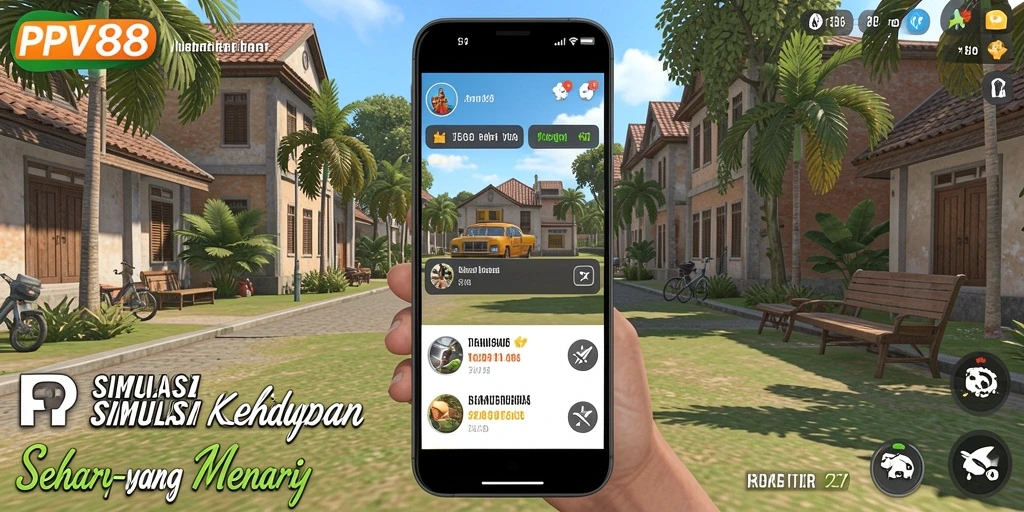 Gameplay menarik dan interaktif dari PPV88 dalam simulasi kehidupan.