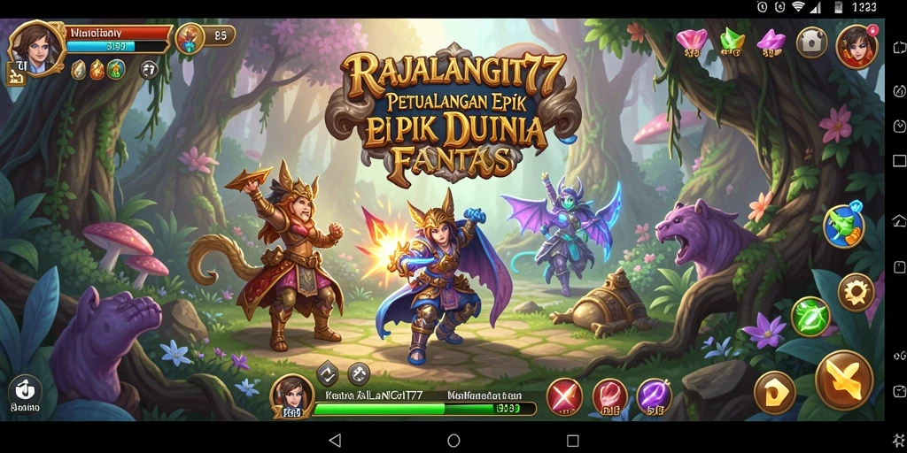 Tampilan menarik dari gameplay RAJALANGIT77 yang penuh aksi.