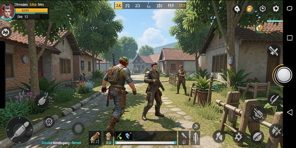 Tampilan gameplay ZK3 yang interaktif dan menarik.