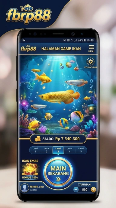 Tampilan utama aplikasi fbrp88 dengan pilihan aplikasi yang lengkap.